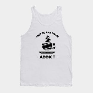 Coffee and Movie Addict Tank Top